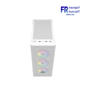 FSP CMT196 Tempered Glass ARGB White Mid Tower Case