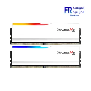G.SKILL Ripjaws M5 RGB 64Gb (2x32Gb) DDR5 5200Mhz CL40 White Desktop Memory