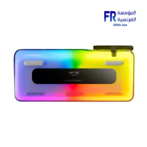 HYTE Keeb TKL Fluffy Lavender Linear Switch Gasket Mounted Hot Swappable qRGB Wired Mechanical Gaming Keyboard