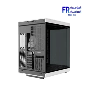 HYTE Y70 Panoramic Glass 4 Slot Vertical GPU Dual Chamber Panda Black White Mid Tower Case