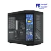 HYTE Y70 Touch Infinite Panoramic Glass with 14.9 Inch 2.5K IPS Touchscreen 4 Slot Vertical GPU Dual Chamber Mid Tower Case
