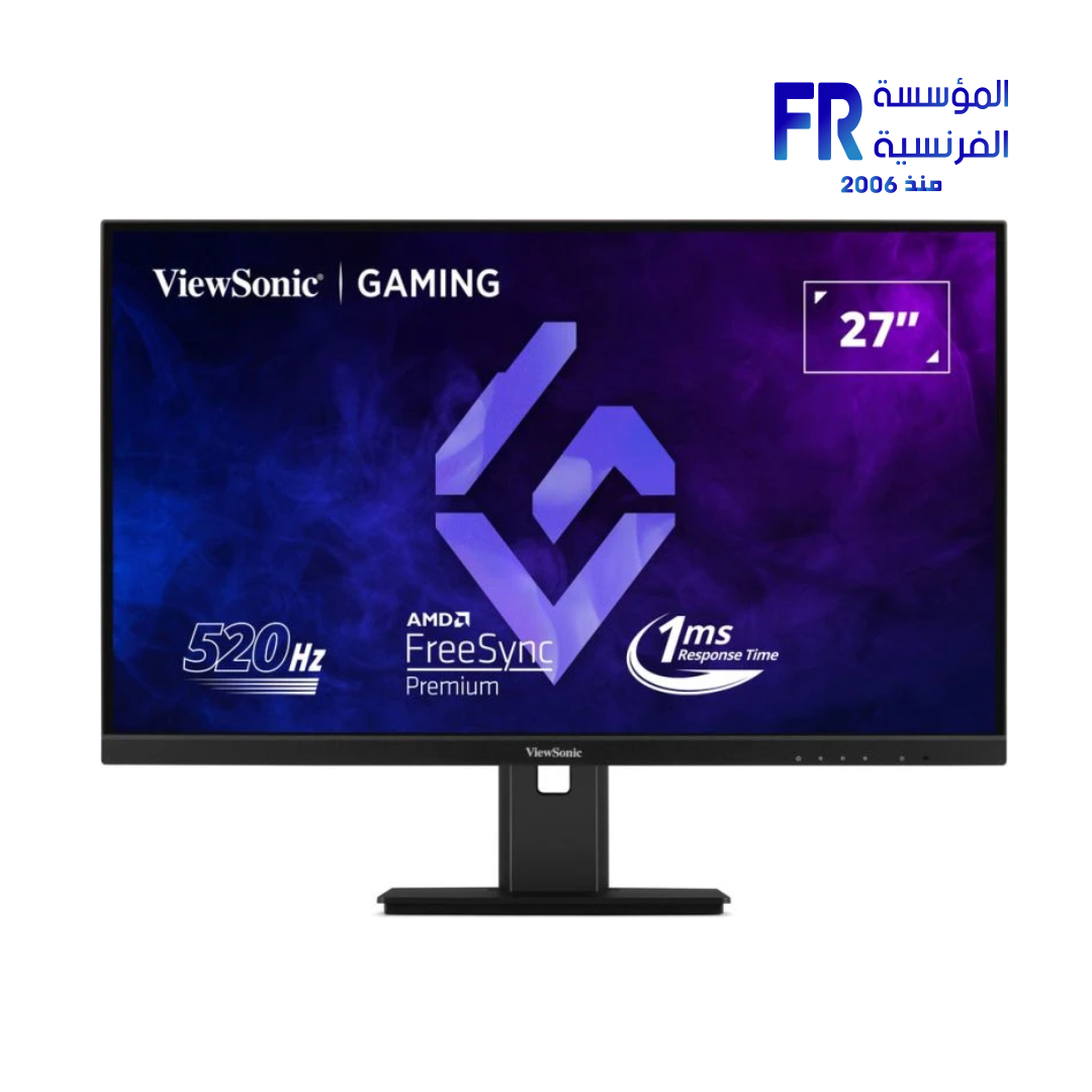 ViewSonic GAMING XG2737 27 Inch 520Hz 1Ms FHD Fast IPS G Sync HDR10 Gaming Monitor