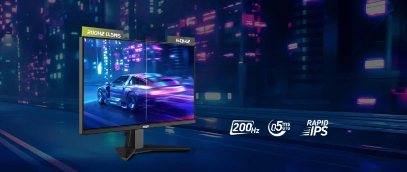 Msi MAG 274F 27 Inch 200Hz 0.5Ms FHD Rapid IPS Adaptive Sync Gaming Monitor