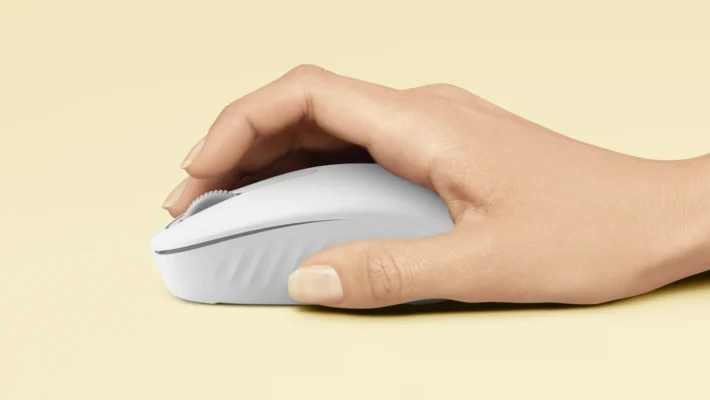 Logitech M196 Off White Bluetooth Mouse