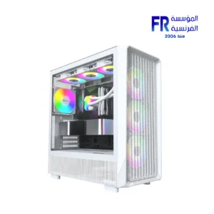 Montech X5 High Airflow Mesh ARGB White Mid Tower Case