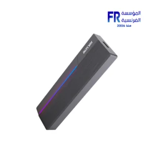 Hiksemi MDR1 Dual Protocol USB 3.2 Type C 10Gbps Aluminum RGB Gaming for B M Key NVME M.2 Enclosure