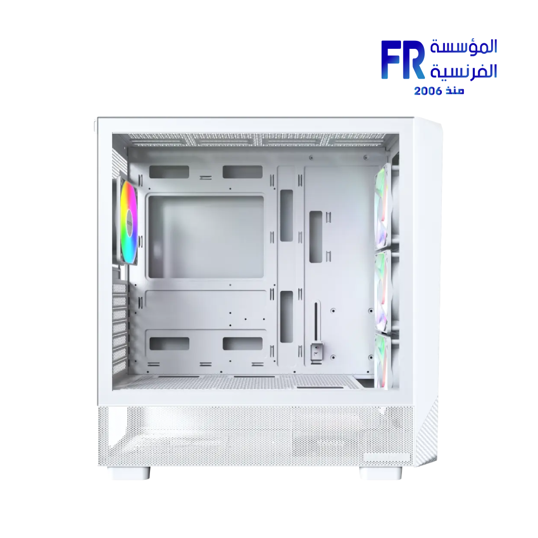 Montech X5 High Airflow Mesh ARGB White Mid Tower Case