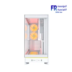 Montech HS02 PRO Panoramic Glass ARGB Back-Connect Ready White Mid Tower Case