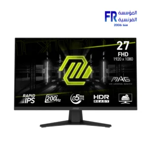 Msi MAG 274F 27 Inch 200Hz 0.5Ms FHD Rapid IPS Adaptive Sync Gaming Monitor