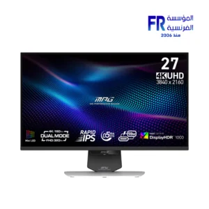 Msi MPG 274URDFW E16M 27 Inch 160Hz/320Hz Dual Mode 0.5Ms 4K UHD Rapid IPS Mini LED DisplayHDR 1000 KVM USB C Gaming Monitor