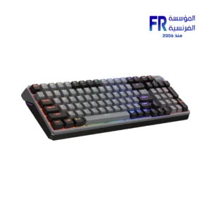 Cooler Master MK770 Kailh Box V2 White Switch 98 Key Gasket Mounted Hot Swappable PBT Keycaps 3 Mode Wireless Space Gray Mechanical Gaming Keyboard