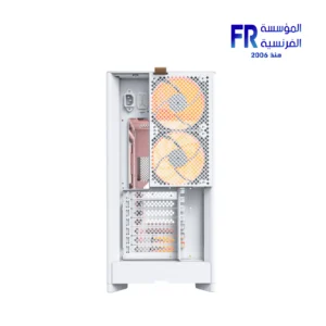 Montech HS02 PRO Panoramic Glass ARGB Back-Connect Ready White Mid Tower Case