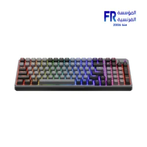 Cooler Master MK770 Kailh Box V2 White Switch 98 Key Gasket Mounted Hot Swappable PBT Keycaps 3 Mode Wireless Space Gray Mechanical Gaming Keyboard