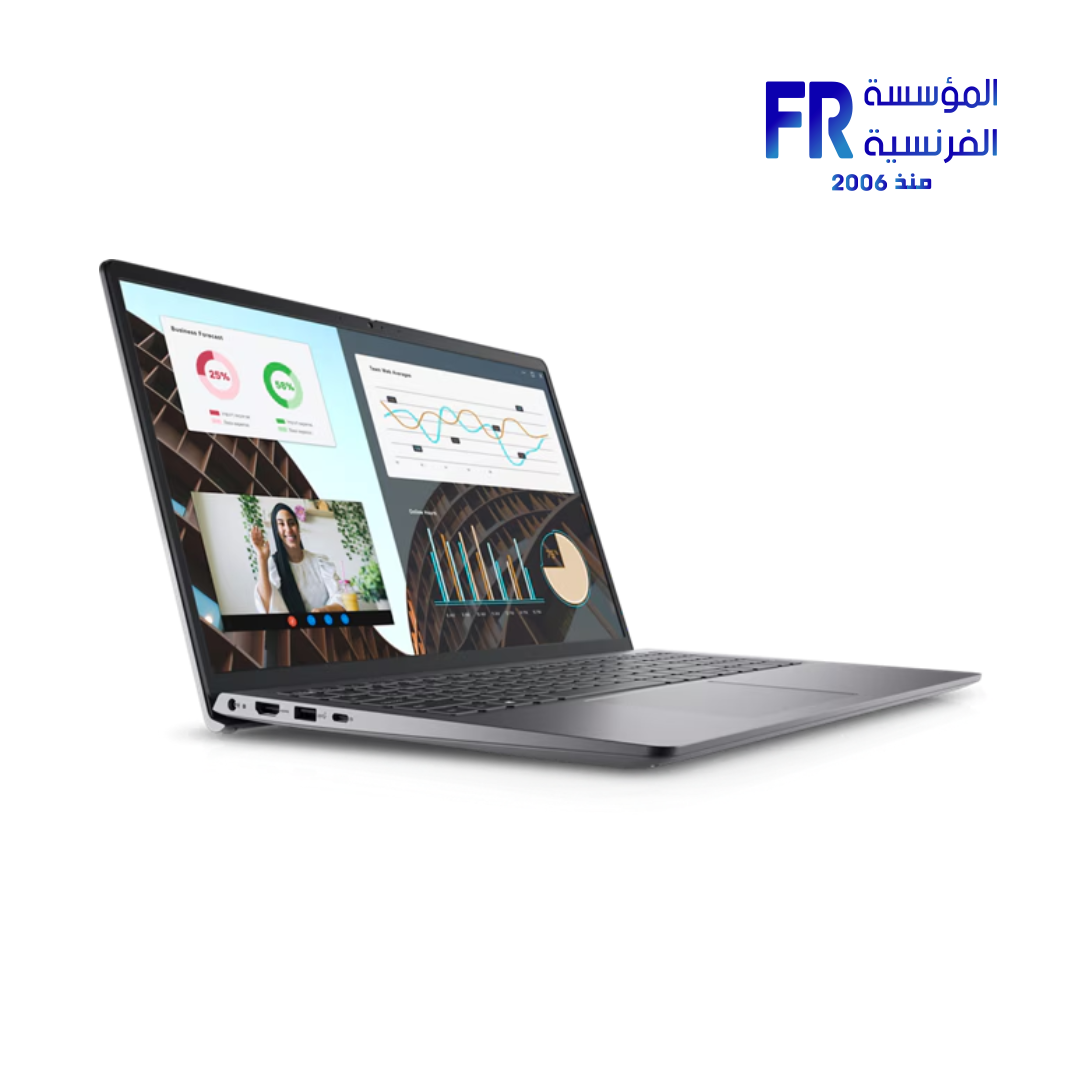 Dell Vostro 3530 - Intel Core i5-1334U - 8GB DDR4 - 512GB SSD - Intel UHD Graphics - 15.6 Inch FHD 120Hz - Carbon Black - Ubuntu Laptop