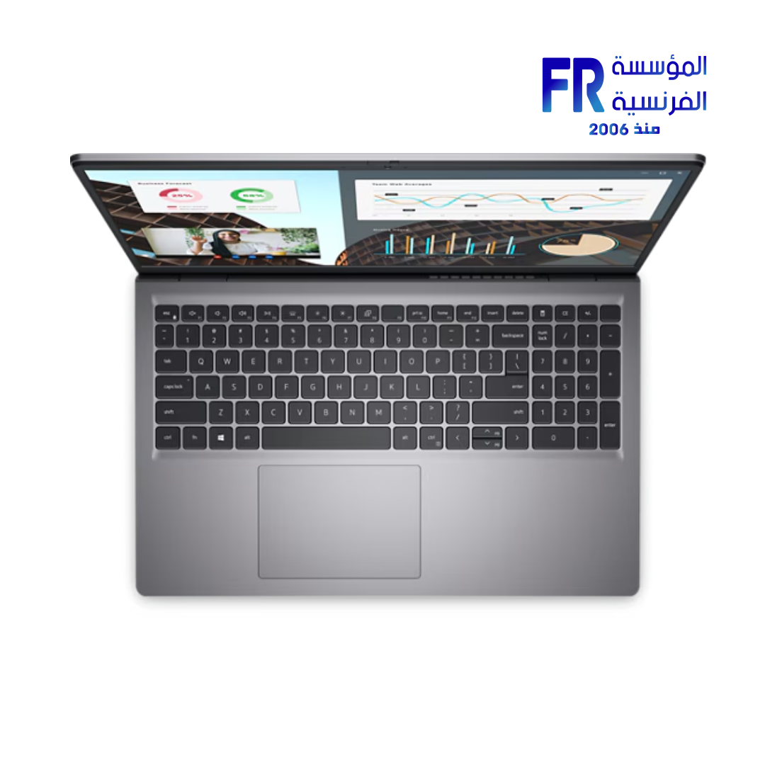 Dell Vostro 3530 - Intel Core i5-1334U - 8GB DDR4 - 512GB SSD - Intel UHD Graphics - 15.6 Inch FHD 120Hz - Carbon Black - Ubuntu Laptop