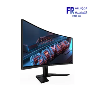 Gigabyte Gaming G34WQCP 34 Inch Ultrawide 180Hz 1Ms WQHD VA 1500R Curved VESA DisplayHDR 400 90% DCI-P3 Black Gaming Monitor
