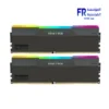 Klevv Cras V RGB 48GB (24GBx2) DDR5 6000Mhz CL28 Obsidian Black Desktop Memory