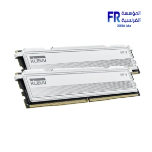 Klevv Fit V Ultimate 32GB (16GBx2) DDR5 6000Mhz CL28 White Desktop Memory