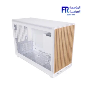 Lian Li DAN A3 Wooden Glass Edition White Micro Tower Gaming Case