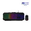 MSI Forge GK100 GM100 Membrane RGB 6400 DPI Arabic Wired Keyboard and Mouse Gaming Combo