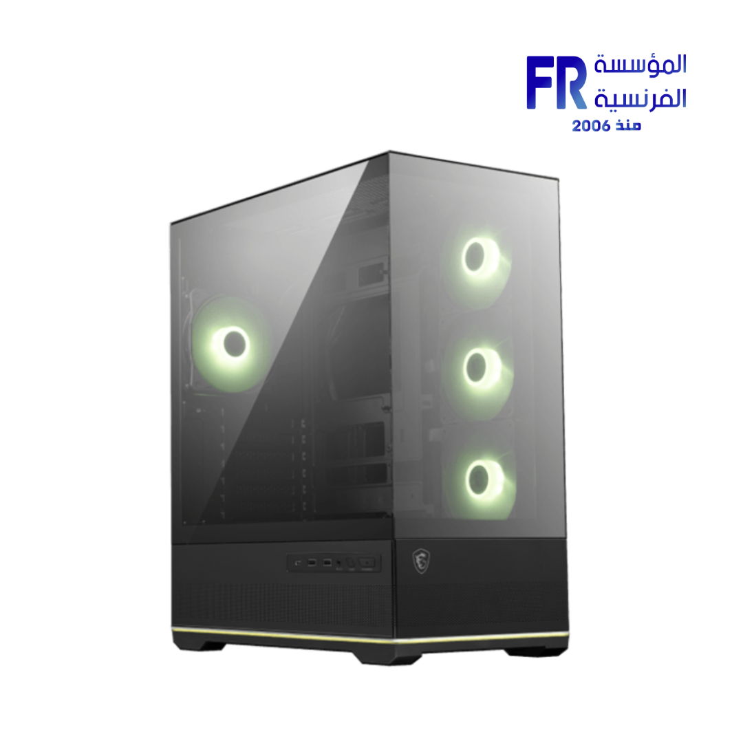 MSI MAG PANO 110R PZ Back-Connect Support With 4 ARGB Fans Mid Tower Gaming Case