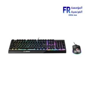 MSI Vigor GK30 Plunger RGB Arabic Wired Keyboard and Mouse Gaming Combo