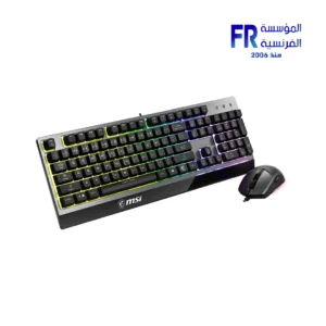 MSI Vigor GK30 Plunger RGB Arabic Wired Keyboard and Mouse Gaming Combo