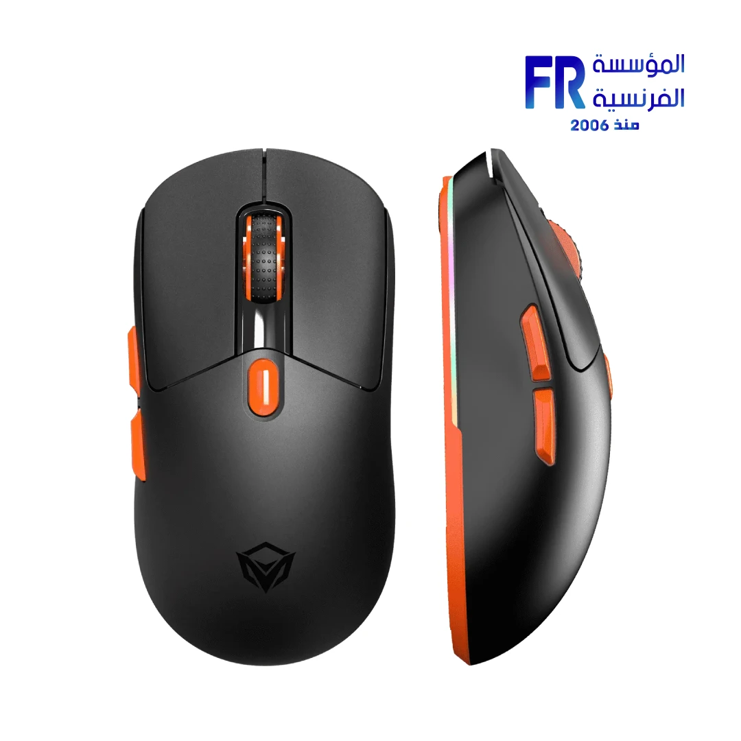 Meetion Air GW38 Pixart PAW3104 With Charging Base 3 Mode Rechargeable Wireless And Bluetooth Gaming Mouse