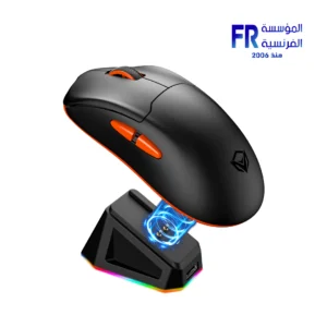 Meetion Air GW39 Lightweight Pixart PAW3395 With Charging Base 3 Mode Rechargeable Wireless And Bluetooth Gaming Mouse