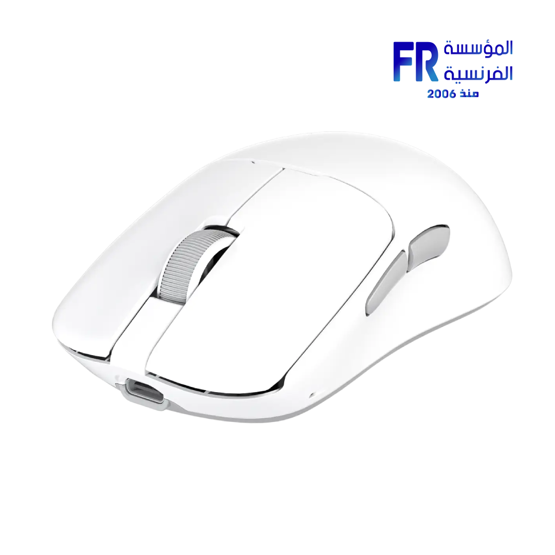 Meetion Air GW40 Lightweight Pixart PAW3311 3 Mode Rechargeable Wireless And Bluetooth Gaming White Mouse