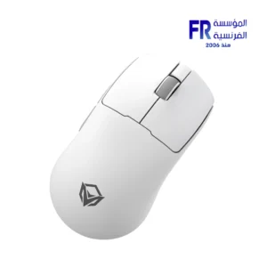 Meetion Air GW40 Pro Lightweight Pixart PAW3395 3 Mode Rechargeable Wireless And Bluetooth Gaming White Mouse