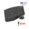 Meetion Director B2 Wireless And Bluetooth Dual Mode Ergonomic Keyboard And Mouse Combo