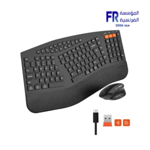 Meetion Director B2 Wireless And Bluetooth Dual Mode Ergonomic Keyboard And Mouse Combo