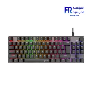 Meetion MK008 PRO RGB 80% TKL Hot Swappable Red switch Arabic Wired Mechanical Keyboard