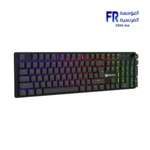 Meetion MK009RD Rainbow Hot Swappable Red switch Arabic Wired Mechanical Keyboard