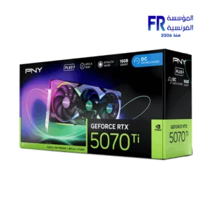 PNY EPIC X RGB GeForce RTX 5070 Ti OC Edition Triple Fan 16GB GDDR7 Graphic Card