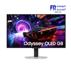 Samsung Odyssey OLED G8 G81SF 32 Inch 240Hz 0.03Ms 4K UHD QD OLED Glare Free FreeSync Premium Pro Silver Gaming Monitor
