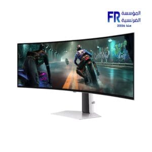 Samsung Odyssey OLED G9 G91SD 49 Inch 144Hz 0.03Ms DQHD OLED Curved Glare Free VESA DisplayHDR True Black 400 FreeSync Premium Pro G Sync Compatible Silver Gaming Monitor