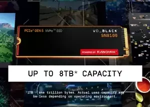 Western Digital Black SN8100 2TB M2 2280 PCIe Gen 5 Nvme Without Heatsink Internal Solid State Drive SSD