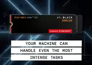 Western Digital Black SN8100 2TB M2 2280 PCIe Gen 5 Nvme Without Heatsink Internal Solid State Drive SSD