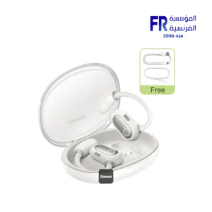 Baseus Eli Sport 1 Open Ear TWS Stellar White Bluetooth 5.3 Earphones