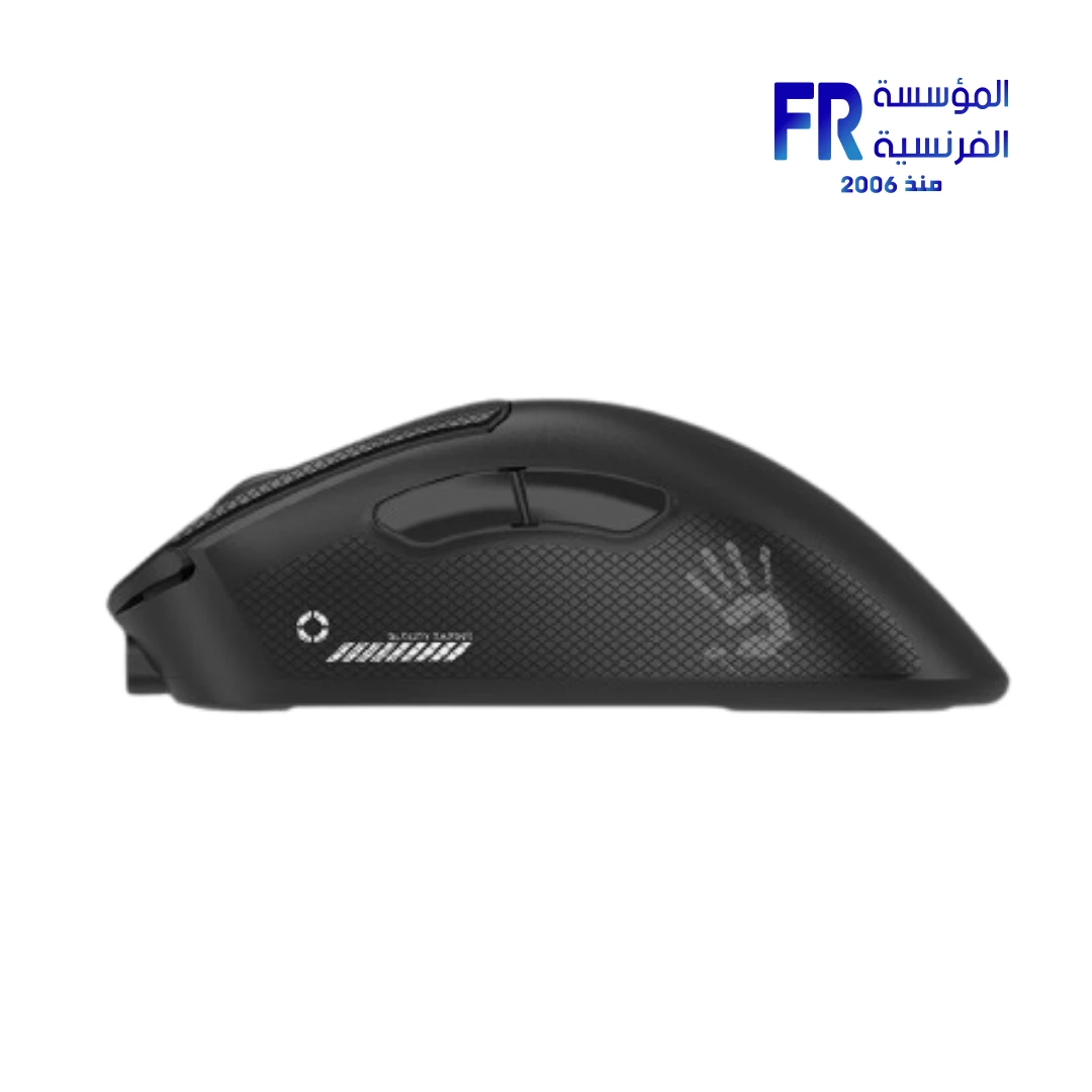 ⁦Bloody R73 Pro PAW3395 26000 CPI Black Dual Mode Wireless Wired Gaming Mouse⁩ - الصورة ⁦3⁩