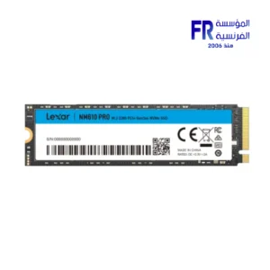 Lexar NM610 Pro 500GB 3300MB/s M.2 2280 PCIe Gen 3 NVMe Internal Solid State Drive SSD