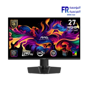 MSI MAG 273QP QD-OLED X24 27 Inch 240Hz 0.03ms WQHD QD-OLED Flat Adaptive Sync DisplayHDR True Black 400 Black Monitor