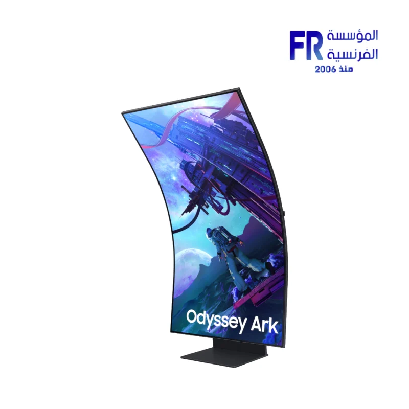 Samsung Odyssey Ark G97NC S55CG970NU 55 Inch 165Hz 1ms UHD VA Curve 1000R Quantum Matrix FreeSync Premium Pro Cockpit Mode Titan Black Monitor