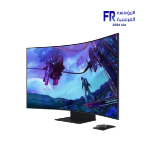 Samsung Odyssey Ark G97NC S55CG970NU 55 Inch 165Hz 1ms UHD VA Curve 1000R Quantum Matrix FreeSync Premium Pro Cockpit Mode Titan Black Monitor