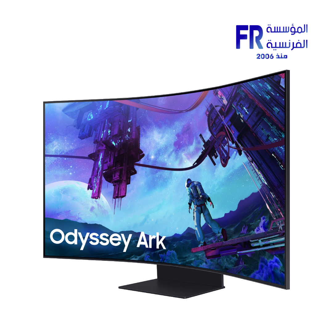 Samsung Odyssey Ark G97NC S55CG970NU 55 Inch 165Hz 1ms UHD VA Curve 1000R Quantum Matrix FreeSync Premium Pro Cockpit Mode Titan Black Monitor