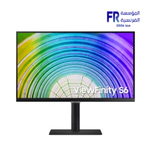 Samsung S60A S24A600UCM 24 Inch 75Hz 5ms QHD IPS Flat HDR10 FreeSync USB-C 65W Intelligent Eye Care Black Monitor