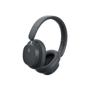 Baseus Bowie D05 grey wireless headphones, official side product view