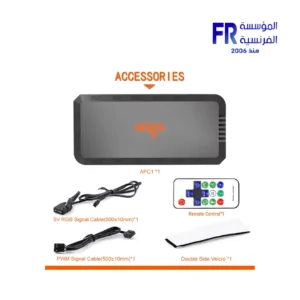 Aigo APC1 6 Port PWM With ARGB Speed Controller With Remote Control Fan Hub